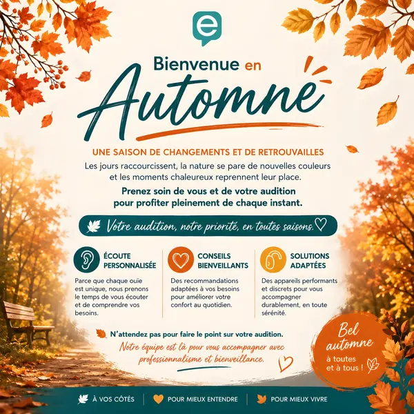 Aujourd’hui, nous fêtons l’arrivée de l’automne !